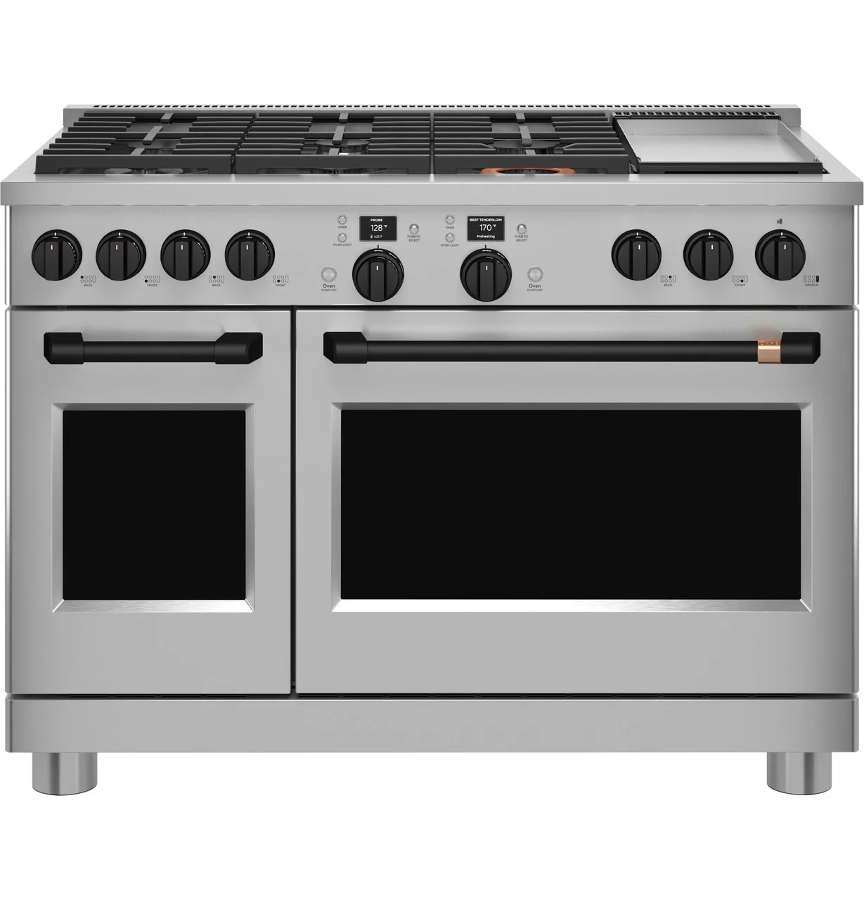 CAFÉ™ 48" Smart Dual-Fuel Commercial-Style Range with 6 Burners and Griddle (Natural Gas) - Image 2