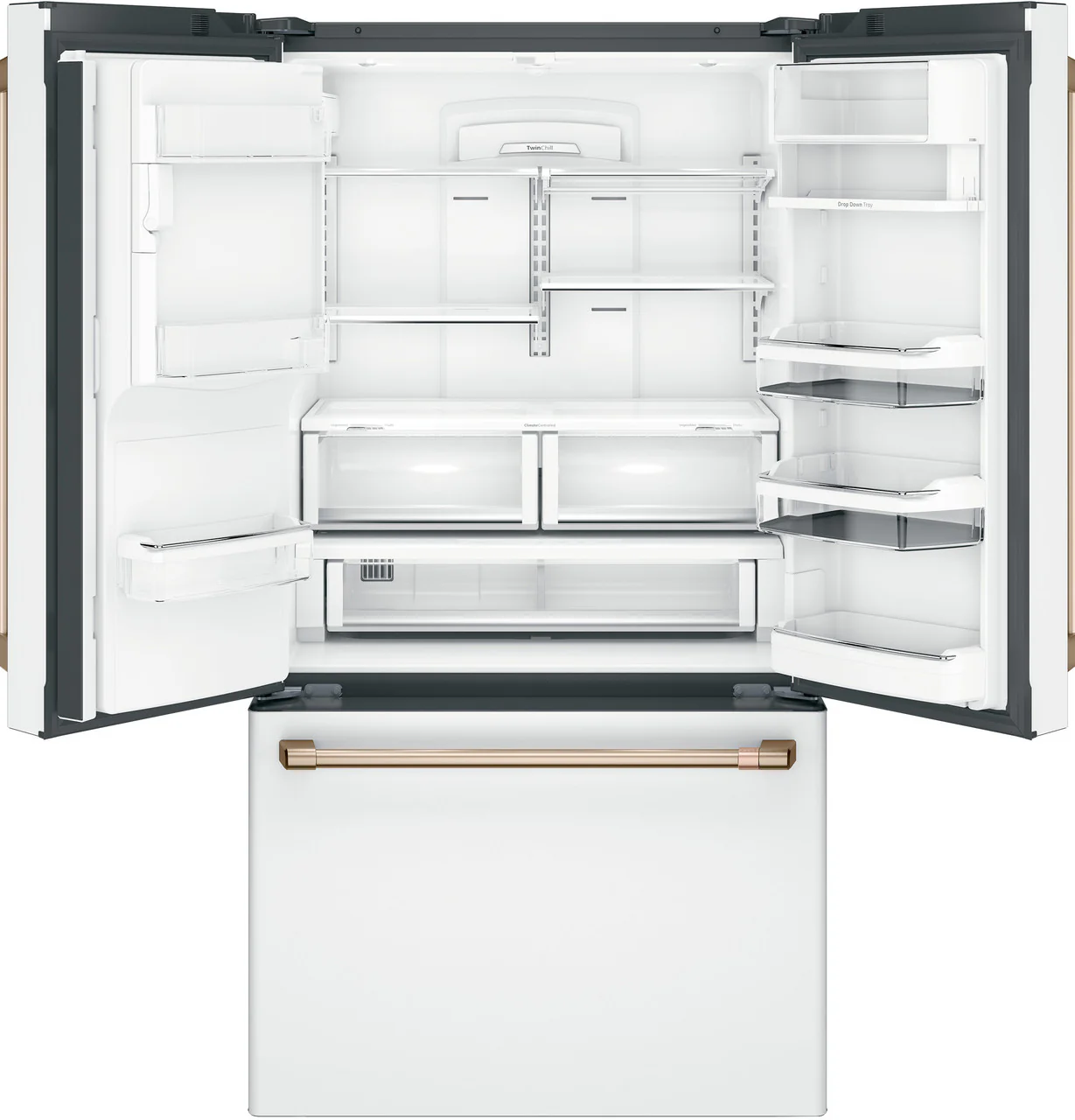 CAFÉ™ ENERGY STAR® 22.1 Cu. Ft. Smart Counter-Depth French-Door Refrigerator with Hot Water Dispenser - Image 8