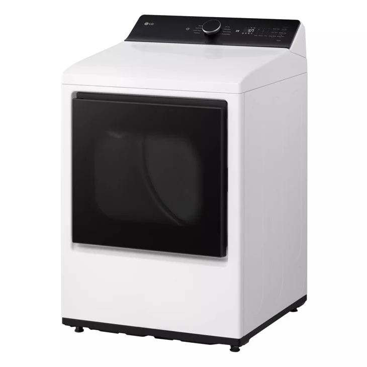 7.3 cu. ft. Ultra Large Capacity Rear Control Electric Dryer with LG EasyLoad™ Door and AI Sensing - Image 4