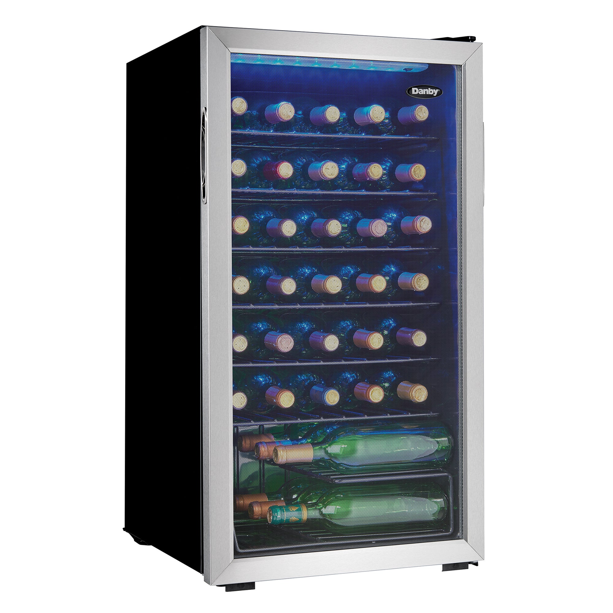 Danby 36 Bottle Free-Standing Wine Cooler in Stainless Steel - Image 10