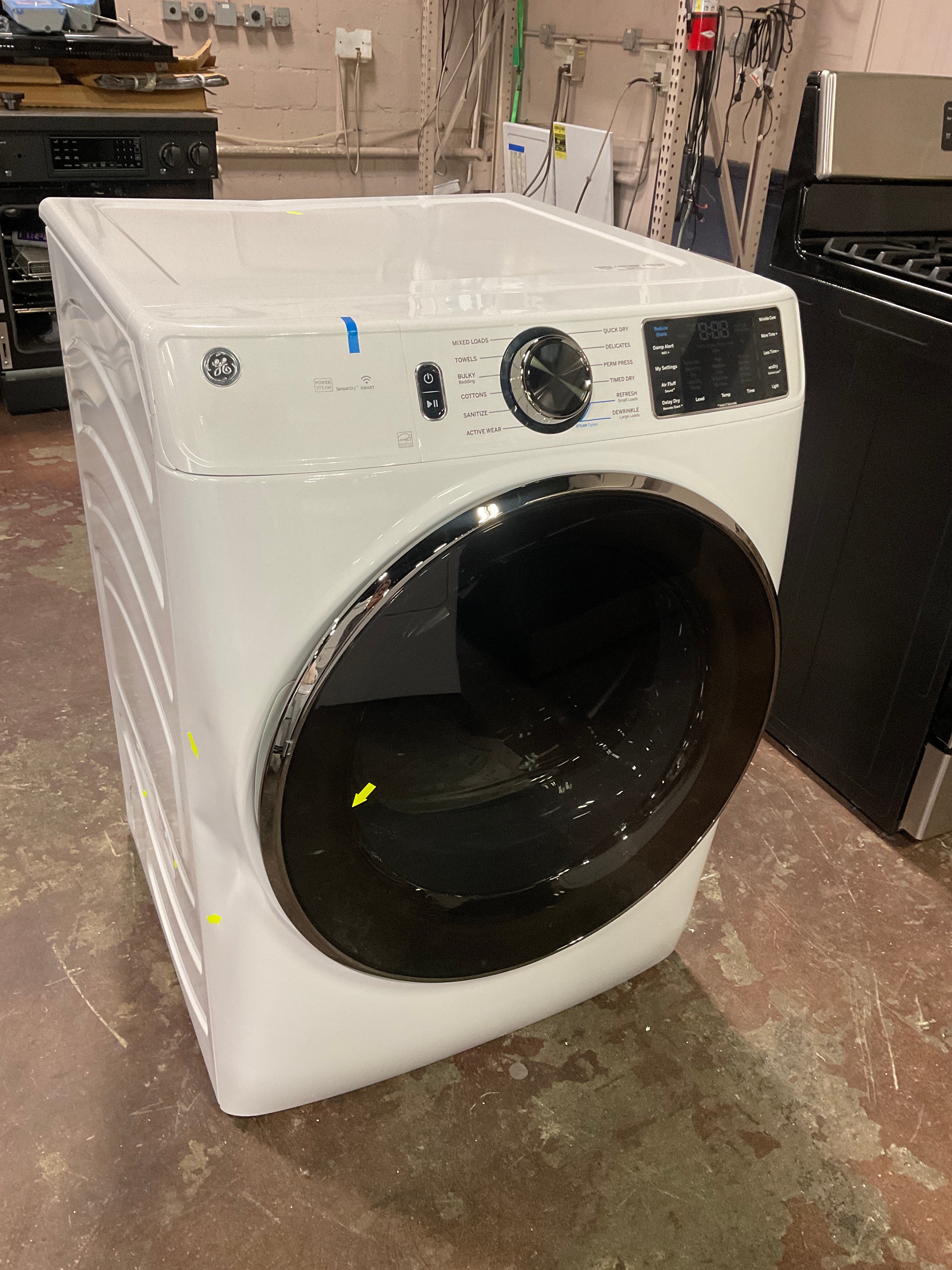 GE® ENERGY STAR® 7.8 cu. ft. Capacity Smart Front Load Electric Dryer with Steam and Sanitize Cycle - Image 6