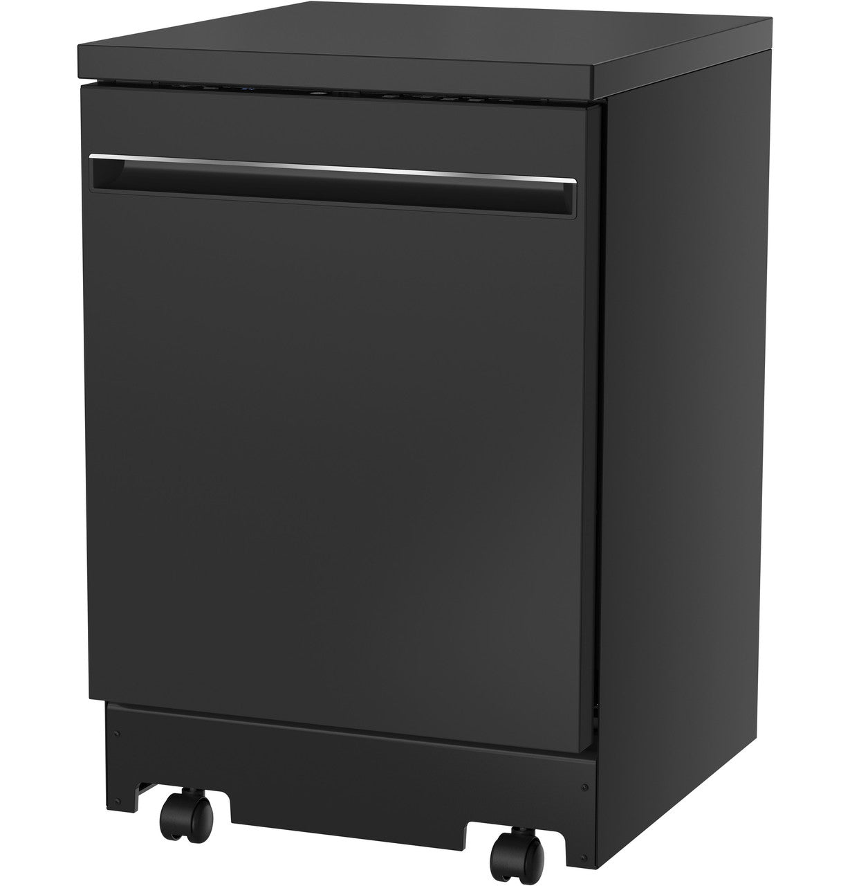 GE® ENERGY STAR® 24" Stainless Steel Interior Portable Dishwasher with Sanitize Cycle - Image 4