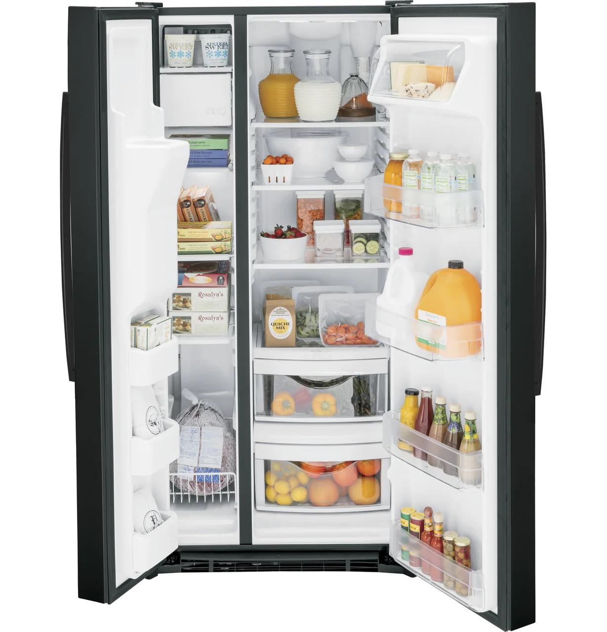 GE® 23.0 Cu. Ft. Side-By-Side Refrigerator - Image 2