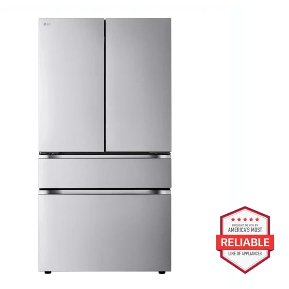 LG 30 cu. ft. Smart Standard-Depth MAX™ 4-Door French Door Refrigerator with Full-Convert Drawer™