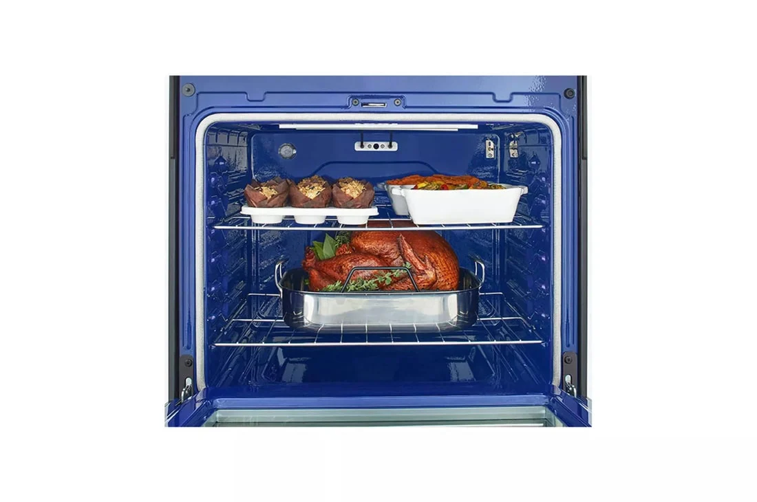 6.3 cu ft. Smart Wi-Fi Enabled Fan Convection Electric Range with Air Fry & EasyClean® - Image 7