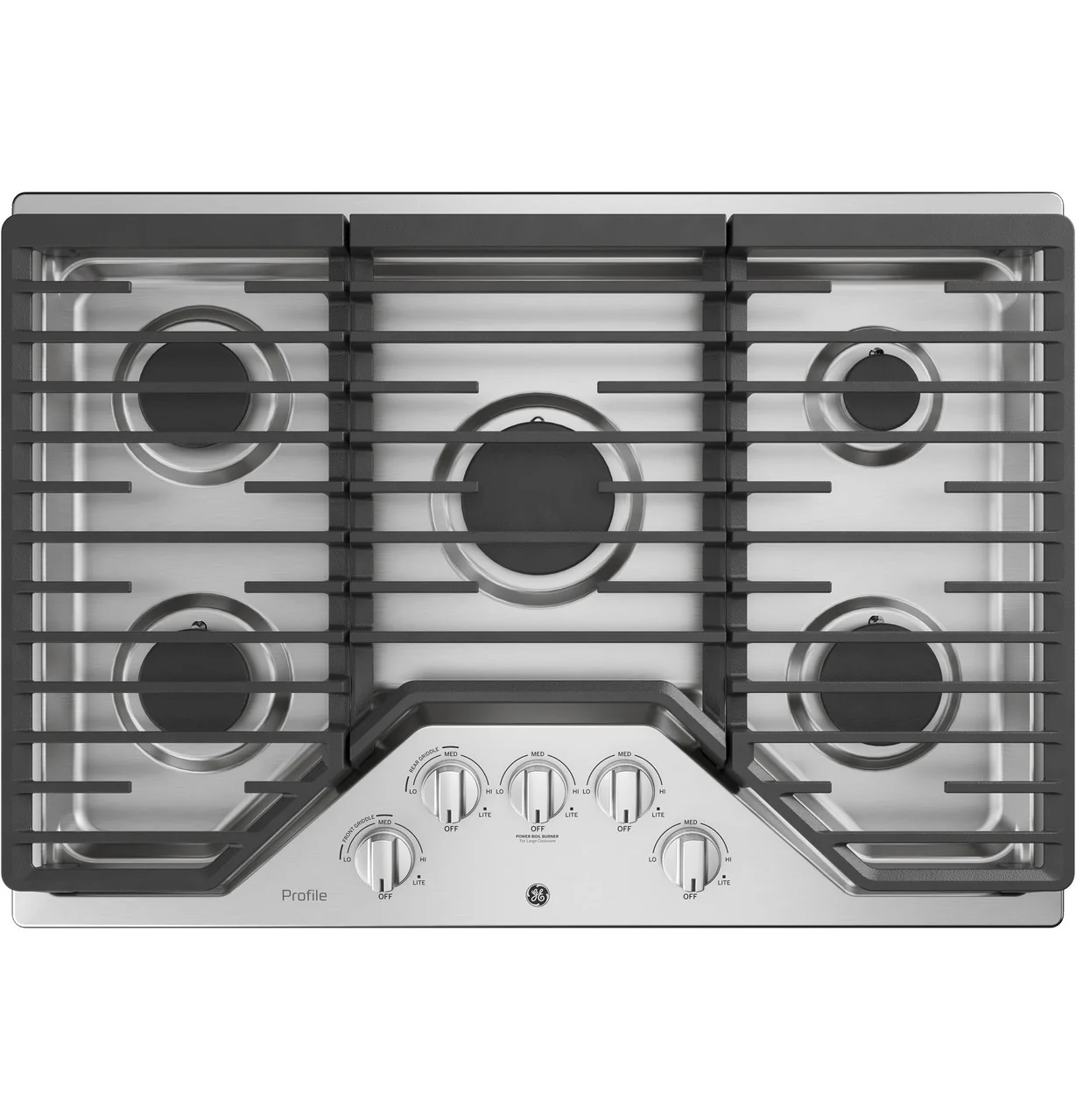 GE Profile™ 30" Built-In Gas Cooktop with 5 Burners - Image 2