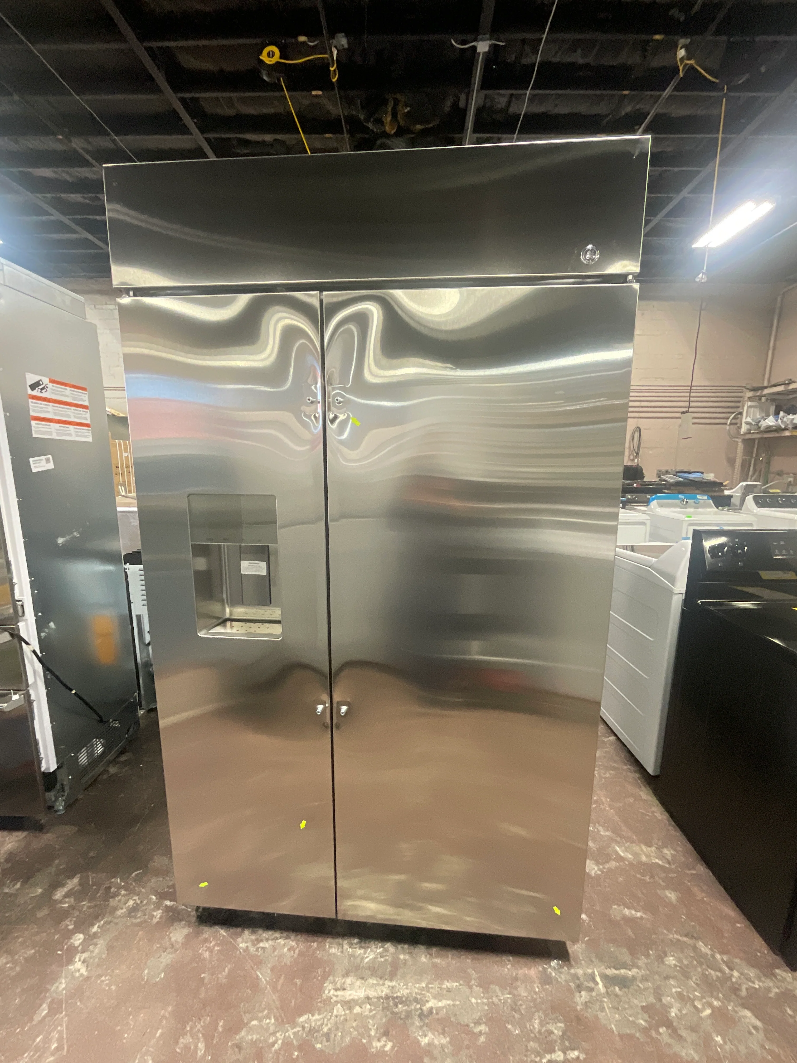 GE Profile™ 48" Smart Built-In Side-by-Side Refrigerator with Dispenser - Image 6