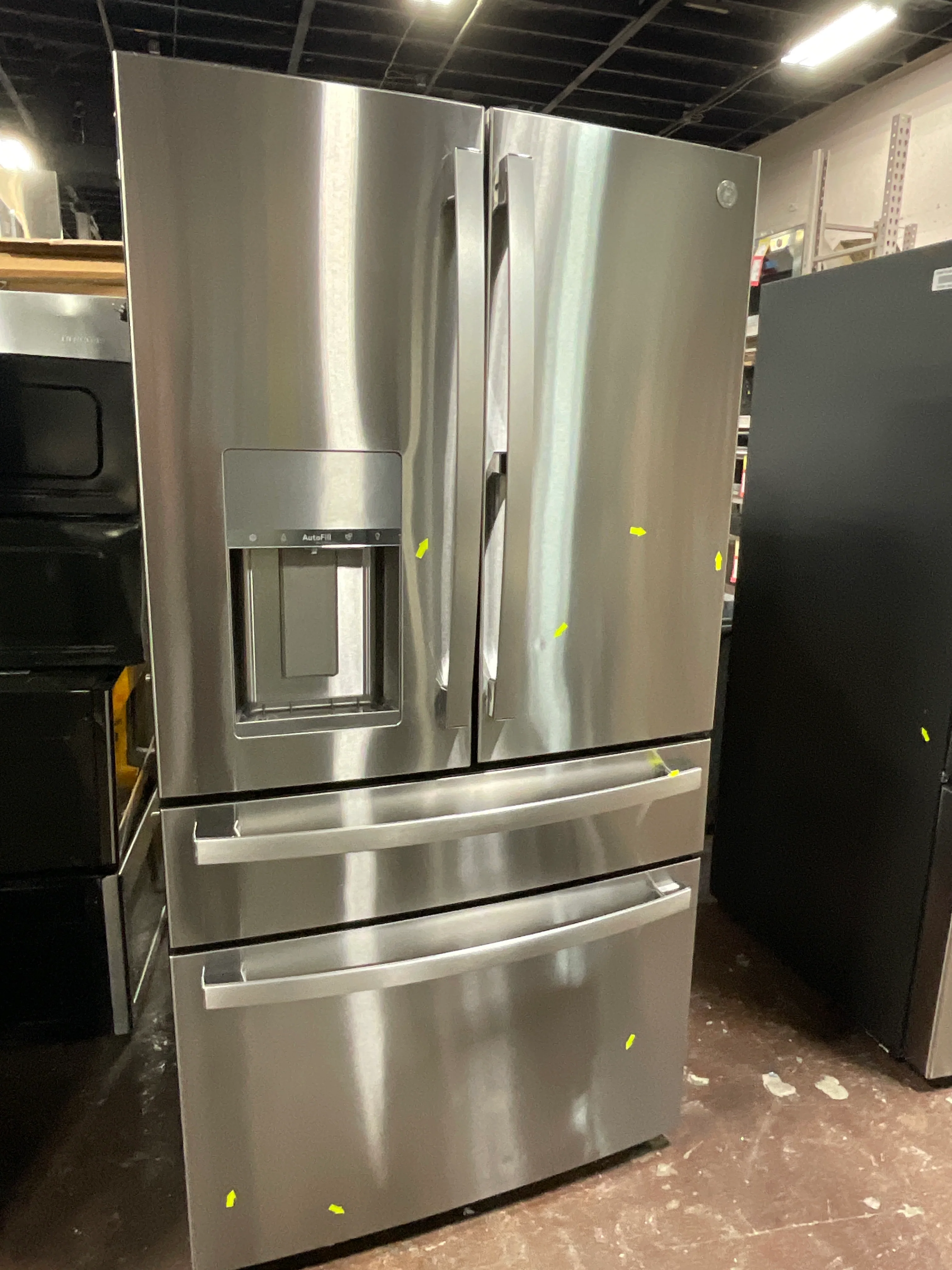 GE Profile™ ENERGY STAR® 27.9 Cu. Ft. Smart Fingerprint Resistant 4-Door French-Door Refrigerator with Door In Door - Image 8