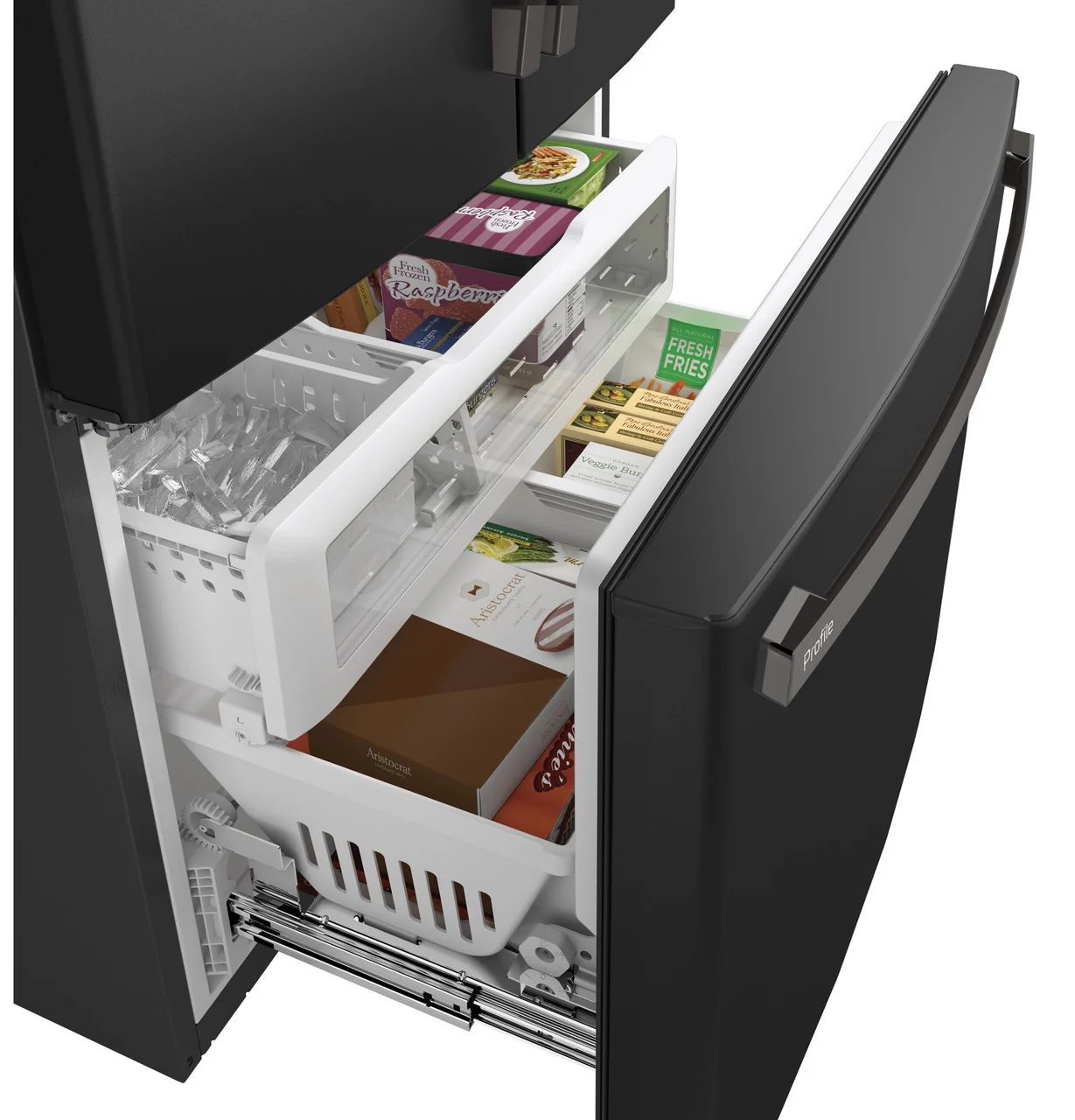 GE Profile™ Series ENERGY STAR® 23.1 Cu. Ft. Counter-Depth French-Door Refrigerator - Image 5