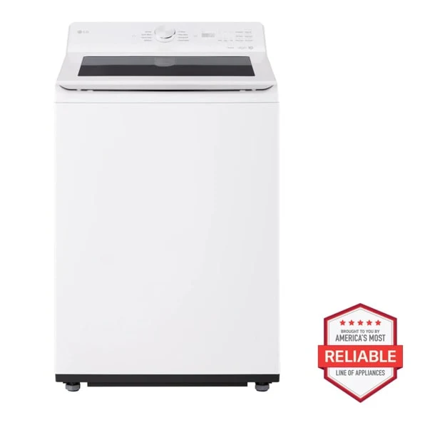 LG 5.0 cu. ft. Mega Capacity Smart Top Load Washer with Impeller, EasyUnload™ & AI Sensing